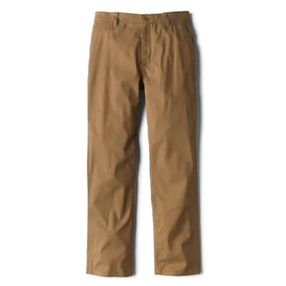 Orvis O.O.O.O. 5-Pocket Men's 40x32 Nylon‎ Khaki Chino Outdoor Casual Pants $129